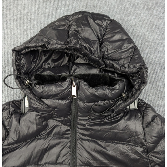 Andrew Marc Packable Down Jacket Womens Small Long Coat Lightweight Premium - Picture 6 of 8